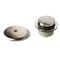 Thrifco Plumbing Satin Nickel Tip Toe Waste & Overflow Trim Kit 4402259 - alternate 1